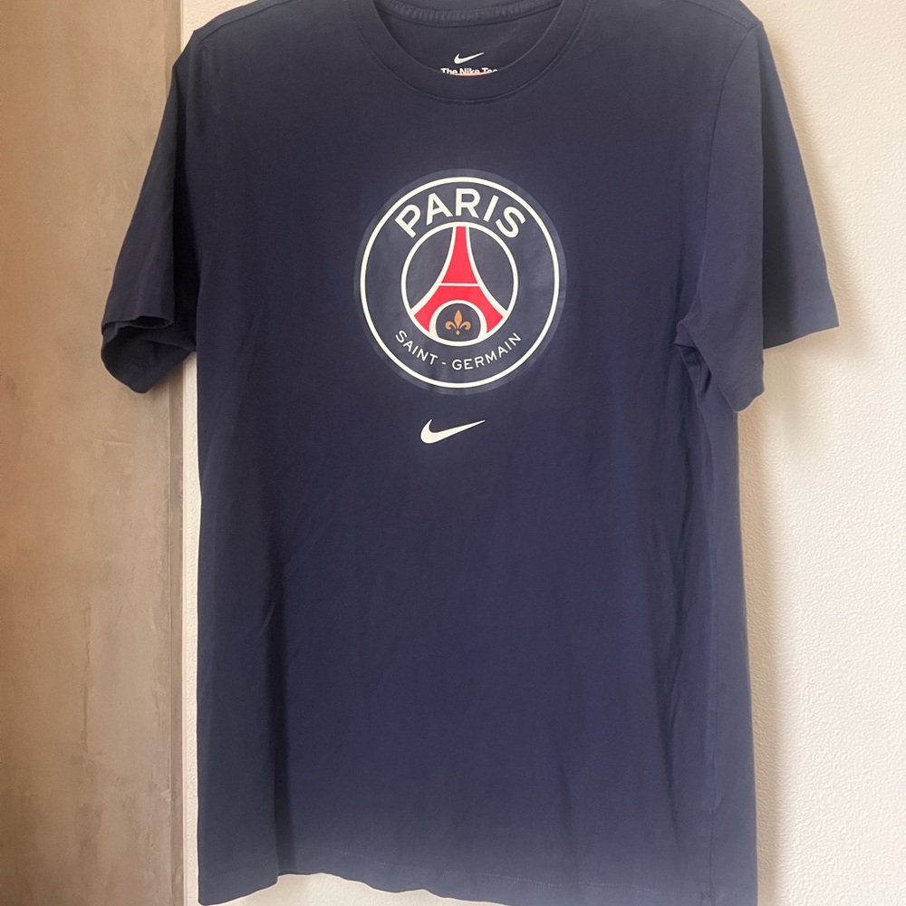 Nike Navy Paris Saint-Germain Crest Tee